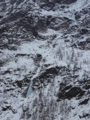 Vista da sopra La Spada di Damocle