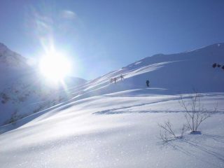 Poco prima di dove ci siamo fermati