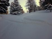 inizia la discesa