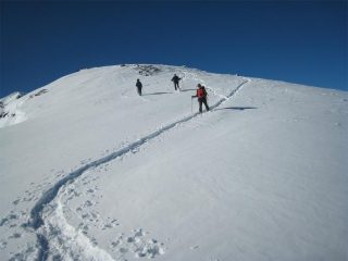 Discesa dall'anticima