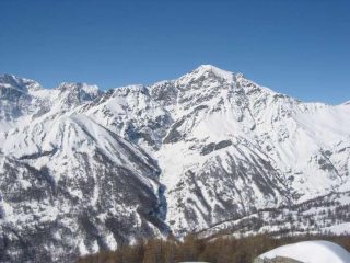 La Punta Nera dalla croce