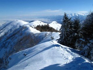 Lungo il crinale per il Beccas