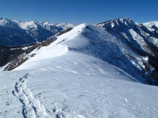 Il Beccas del Mezzodì visto dall'Alpe