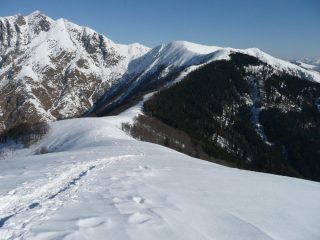 Cresta verso Pian Cavallone