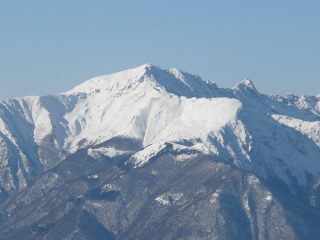 Primo piano verso il Massone
