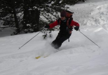 Andre in action!