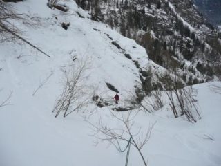 la camminata tra 1° e 2° tiro
