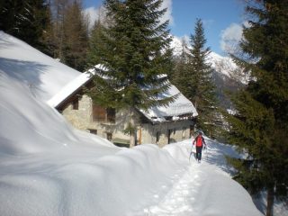 Il ciaparat giunge alle grange Guiaud