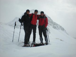Il trio in cima