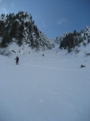 all'inizio del canale