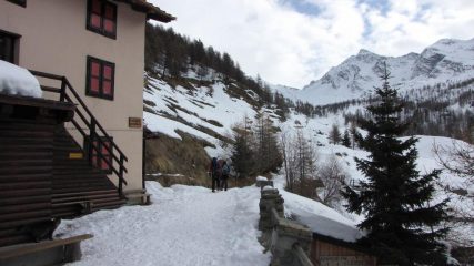 avviandoci nel vallone che porta verso il Colle di Bettaforca