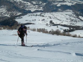 l'itinerario visto dal ripetitore