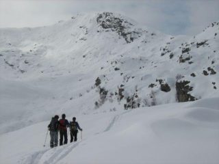 Verso la cima