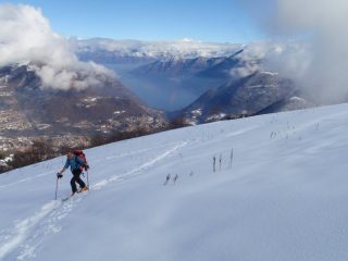 sotto il lago di como