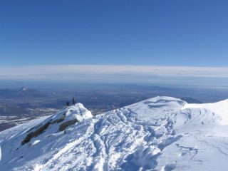 La pianura dalla vetta