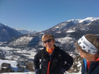 Sorriso unico con bel panorama