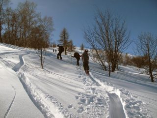 La parte alta della dorsale
