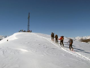 Arrivo in Cima
