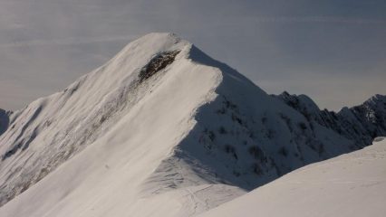 La cresta terminale della Piota