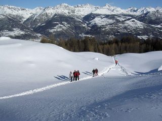 Salendo verso Fontaine Froide