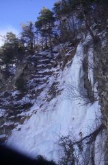 l'ambiente delle cascate di Sainte Marguerite