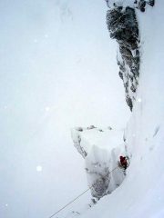 Michele in uscita del primo tiro