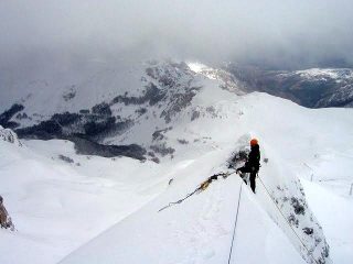 La crestina di uscita del primo tiro