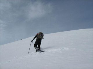 Verso la cima