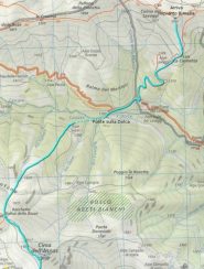 Mappa itinerario