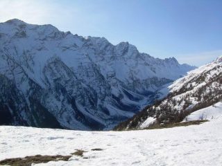 il freddo Vallone di Fournel dalla Tete d'Oreac