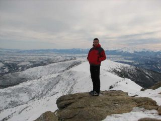 Dalla cima. Colle di Melle e vallata