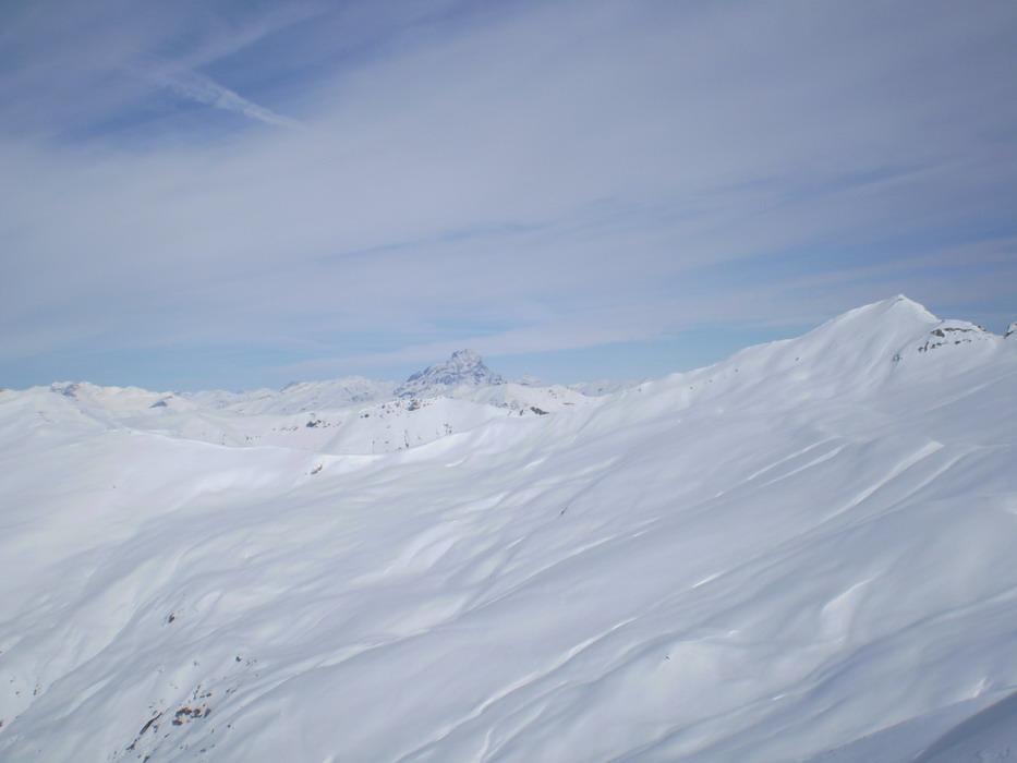 Vista della dorsale verso il GRUM