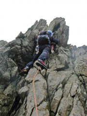 Uno degli ultimi risalti, sempre Davide