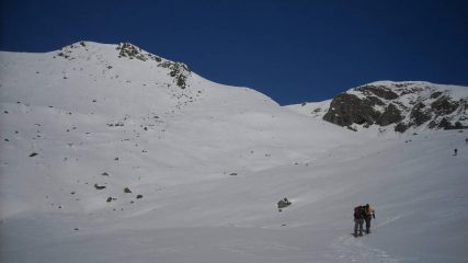 il pendio da salire