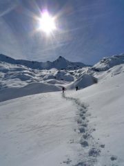 Salendo con Laurasca al centro, foto di Andrea M.