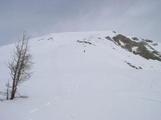 in discesa