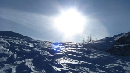 Sole e disegni del vento.....