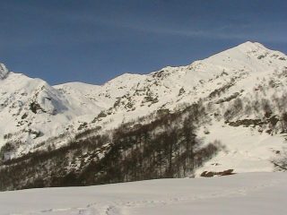 A sx della Torretta il vallone del Civrari