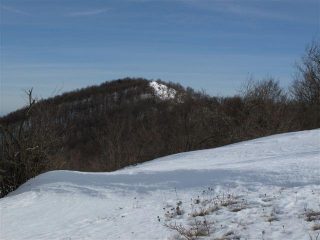 Lo Spinarda visto dalla quota che lo precede