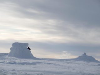 rifugio d'emergenza in cima