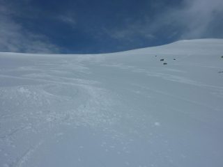 Parte alta (bellissima sciata)
