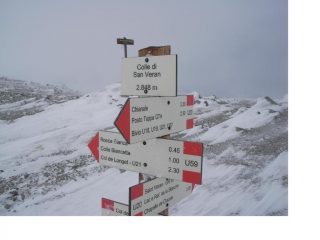 Tempo perturbato al Col di S.Veran