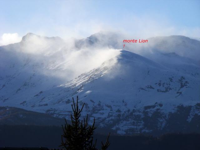 raffiche di vento sul Lion da Ivrea