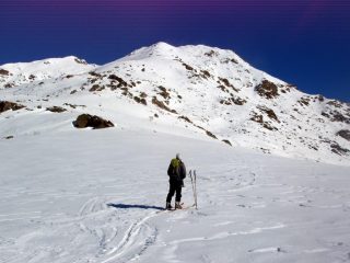 In salita