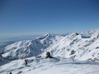 Vetta cercando zone riparate dal vento
