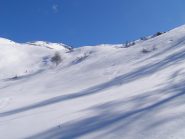 Pendii rimaneggiati dal vento che mi hanno fatto rinunciare
