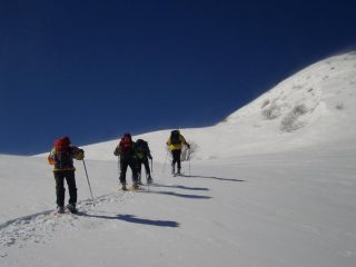 Arrivati sul piano
