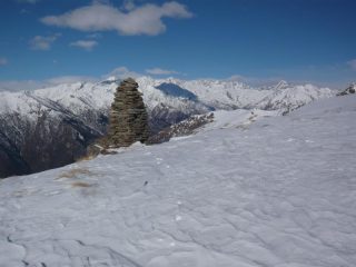 panorama dall'omino 1710m. sulla dorsale