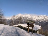 Uno sguardo sul Rocciamelone da Cascina Spaventa