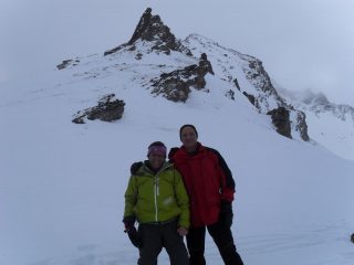 sotto il Sigaro io e Luciano in foto ricordo